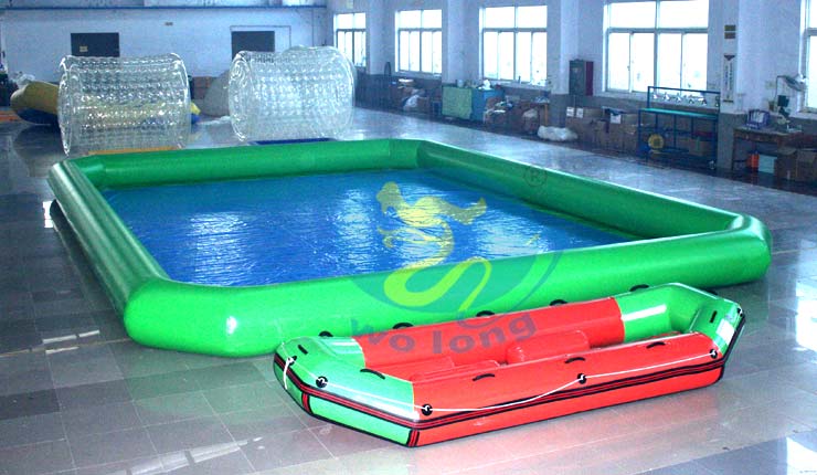 方形充气水池