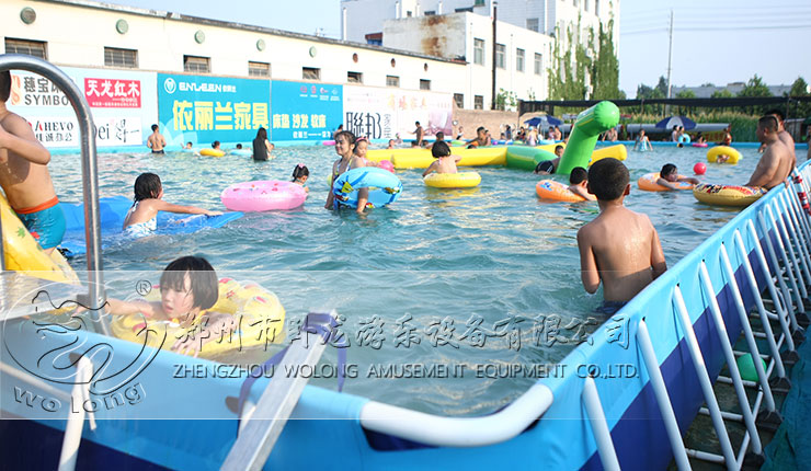 支架游泳池